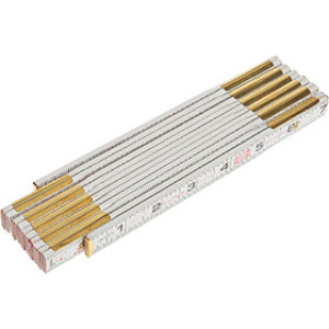 LUFKIN T066N 6' X 5/8" FOLDING WOOD RULE - RED END