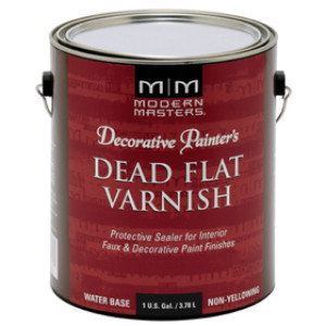 MODERN MASTERS DP609-GAL DEAD FLAT VARNISH DECORATIVE PAINTER'S