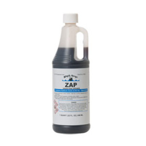 BLACK SWAN 09020 ZAP SULFURIC ACID DRAIN PIPE OPENER QUART