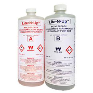 WOOD KOTE 08004 LITE-N-UP WOOD BLEACH QUARTS KIT 2 PART