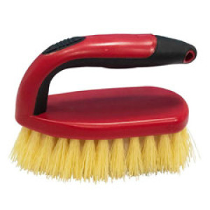 ALLWAY TOOLS 12142 SBR2 5" LONG SOFT GRIP SMALL SCRUB BRUSH