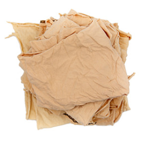 KAMEN 980.1159 #30 4.5 LBS WASHED NEW DESERT TAN KNIT RAGS COTTON BLEND