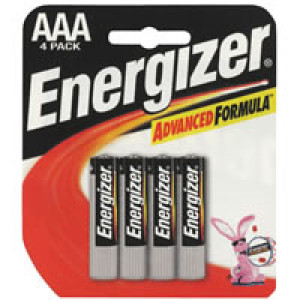 ENERGIZER E92BP 4 PK AAA ALKALINE BATTERY