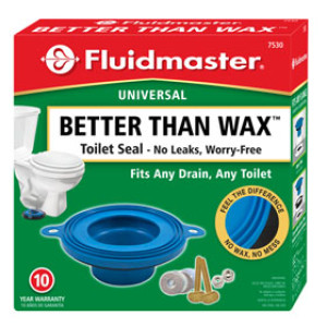 FLUIDMASTER 7530P8 WAX-FREE TOILET BOWL GASKET