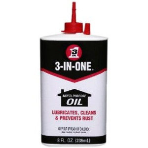 WD-40 3-IN-ONE 8727 8 OZ HOUSEHOLD OIL 10038