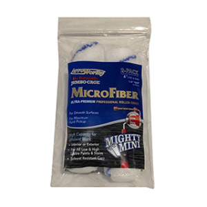 ARROWORTHY 4MFR2JCT/P 4" X 1/4" JUMBO CAGE MICROFIBER ROLLER TWIN PACK