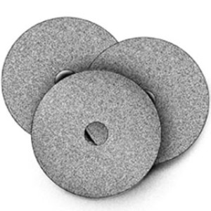 NORTON 35076 7" X 7/8" 100-2/0 GRIT BOLT-ON EDGER DISC BLACK 100PK