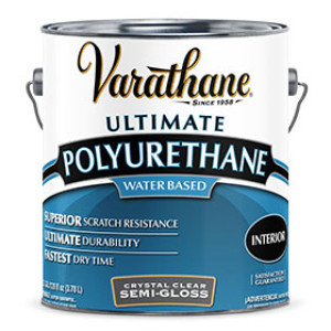 RUST-OLEUM VARATHANE 200131 WATERBORNE INTERIOR CRYSTAL CLEAR SEMI-GLOSS POLY