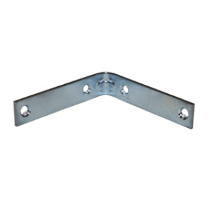G-FORCE 40125 4" CORNER BRACES ZINC PLATED BULK NO SCREWS