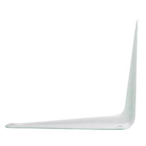 G-FORCE 41155 5" X 6" WHITE SHELF BRACKET