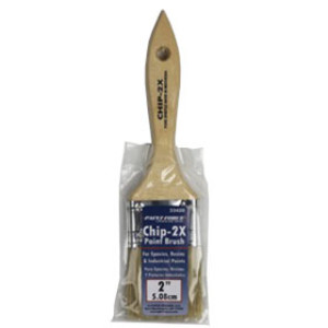 PAINT-FORCE 33420 2" WHITE BRISTLE CHIP 2X BRUSH