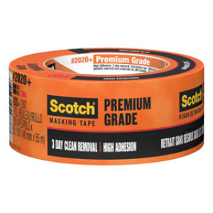 3M 2020+48TP 48MM X 55M SCOTCH HEAVY DUTY MASKING TAPE ORANGE