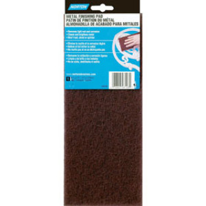 NORTON 48148 4-3/8" X 11" NON WOVEN PADS METAL FINISHING MAROON H/P