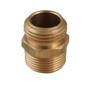 PLUMB PAK PP850-61 GARDEN HOSE ADAPTER 3/4" MHT X 3/4" MIP 1/2" FIP