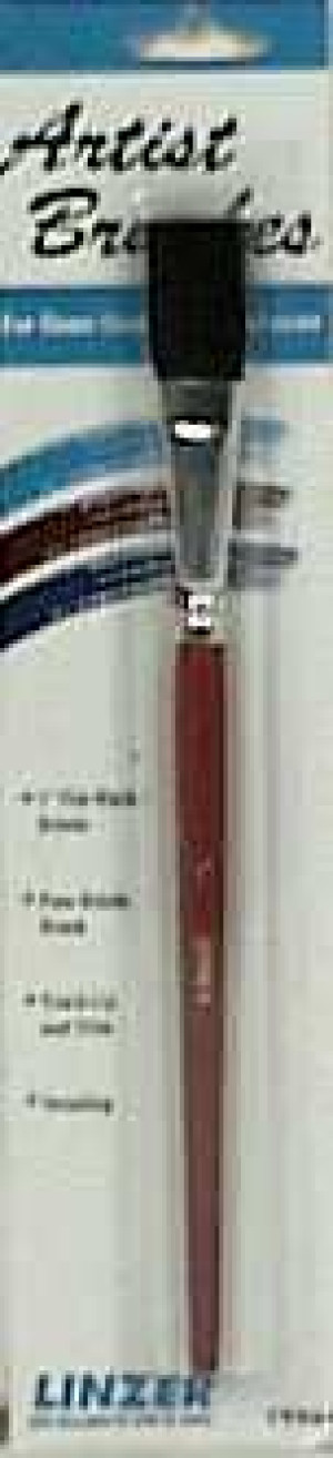 LEJOUR C93049 1" FLAT BLACK ARTIST BRUSH
