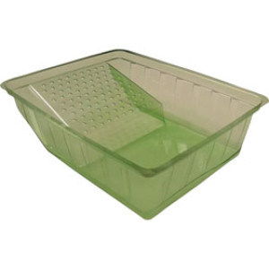 MIDSTATE 200261 ECOSMART 4" GREEN MINI ROLLER TRAY WITH GRID