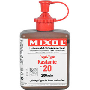 MIXOL G/20 200 ML LW-OXIDE-TYPE OXIDE CHESTNUT UNIVERSAL TINTING PASTE