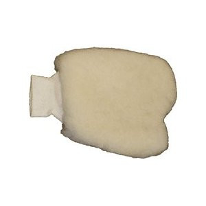 APPLICATOR & MORE 10011 100% PURE LAMBSKIN PAINTERS MITT WITH LATEX GLOVE