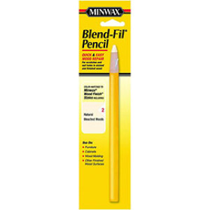 MINWAX SPECIALTIES 110026666 #2 BLEND-FIL PENCIL - NATURAL - BLEACHED WOOD