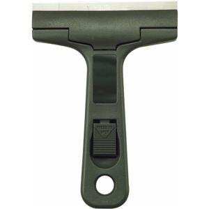 HYDE 33250 4" GLASS & WALL SCRAPER WITH BLADE STORAGE INCL 1 REVERSIBLE BLADE