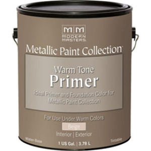 MODERN MASTERS 337185 WARM TONE PRIMER INTERIOR / EXTERIOR METALLIC GAL BEIGE