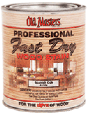 OLD MASTERS 61004 DARK WALNUT PROFESSIONAL FAST DRY WOOD STAIN