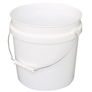 IPL 1123008 WHITE 2 GALLON PLASTIC PAINT PAIL