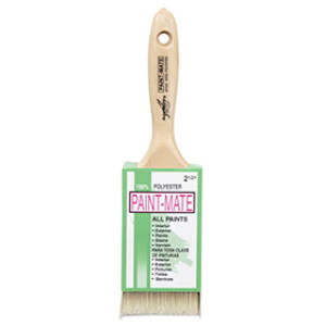 ARROWORTHY 7030 2-1/2" PAINT MATE POLYESTER BLEND VARNISH BRUSH
