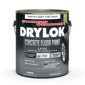 UGL DRYLOK 43113 WHITE TINT BASE CONCRETE FLOOR PAINT LOW VOC