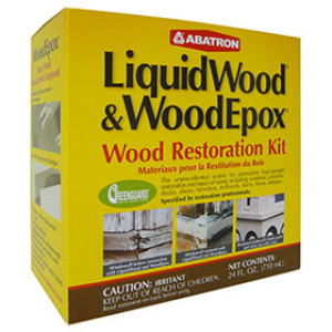 ABATRON WRK60R LIQUID WOOD / WOODEPOX WOOD RESTORATION KIT 24 OZ