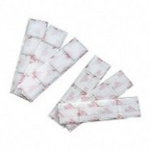 VELCRO 90073 7/8" SQUARE STICKY BACK WHITE