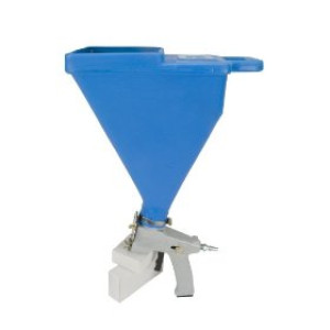 HYDE 09980 AIR TEXTURE 1-1/2 GALLON HOPPER GUN DIE CAST METAL ON/OFF VALVE