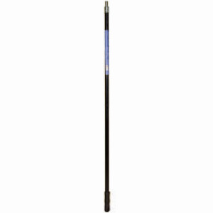 PAINT-FORCE 30314 4' BLACK METAL STEEL POLE WITH THREADED TIP