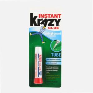 ELMER'S KG-785 KRAZY GLUE 2 GRAMS  SKIN GUARD FORMULA ADHESIVE