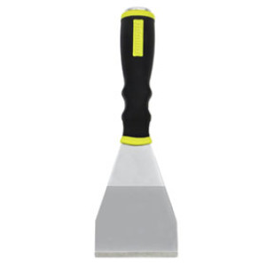 ALLWAY TOOLS 09055 BS3 3" SOFT GRIP H/D BENT BLADE SCRAPER WITH POLE SOCKET