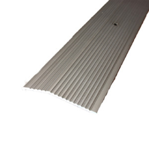 MD BUILDING 43856 1-3/8" X 72" FLUTED CARPET TRIM IN PEWTER