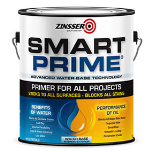 ZINSSER SMART PRIME 249729 ADVANCED WATER-BASE TECHNOLOGY PRIMER ALL PROJECTS