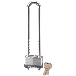 MASTER LOCK 517D LONG ADJUSTABLE LAMINATED PADLOCK WITH LONG SHACKLE