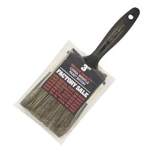 WOOSTER FACTORY SALE Z1101-3 3" GRAY CHINA BRISTLE VARNISH BRUSH SQUARE TRIM