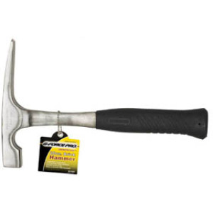 G-FORCE 21122 20 OZ BRICK HAMMER SOLID STEEL WITH ERGO GRIP HANDLE