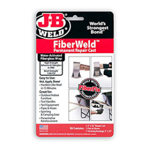 J-B WELD 38236 FIBERWELD PERMANENT REPAIR CAST 2" X 36" WRAP KIT