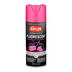 KRYLON K03105777 3105 FLUORESCENT CERISE SPRAY PAINT 12 OZ