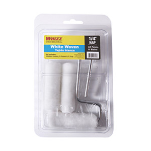 WHIZZ 41610 WHITE WOVEN TOUCH UP KIT 3EACH 3" COVER /METAL FRAME /TRAY