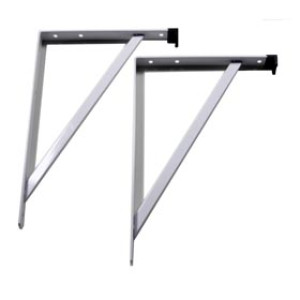 G-FORCE 41125 20" X 13" WHITE HEAVY DUTY SHELF BRACKET
