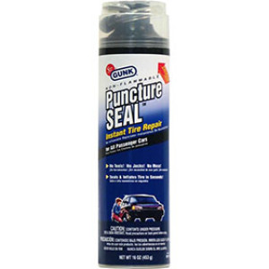 RADIATOR SPECIALTY GUNK M1118/6 16 OZ PUNCTURE SEAL FOR TIRES UP TO 15 INCHES