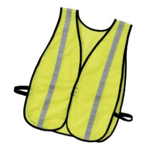 3M 94601-80030 REFLECTIVE CLOTHING DAY/NIGHT SAFETY VEST HI-VIZ YELLOW 8/CASE