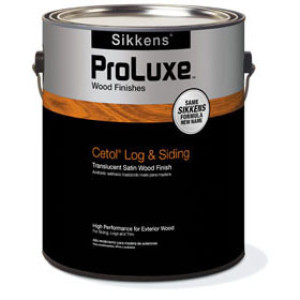 PROLUXE SIKKENS 366090 LOG & SIDING TEAK EXT WOOD FINISH SIK42085