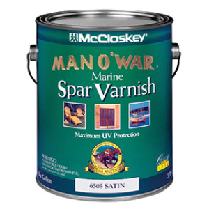 MCCLOSKEY MAN O'WAR 6505.007 SATIN MARINE SPAR VARNISH 350 VOC