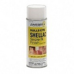 ZINSSER BULLS EYE 408 12 OZ CLEAR SHELLAC SPRAY