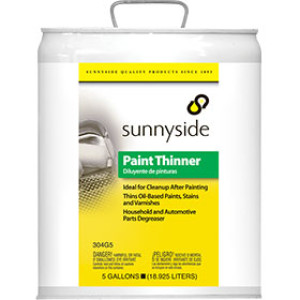 SUNNYSIDE 304G5 PAINT THINNER LVP PLASTIC BOTTLE VOC & CARB COMPLIANT